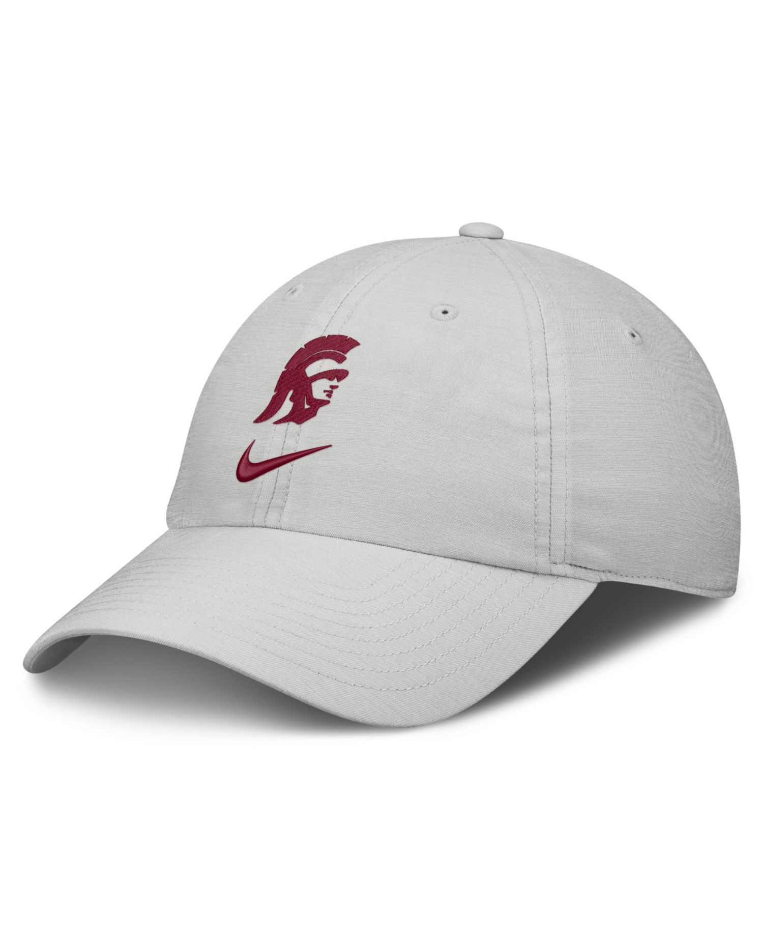 Men's and Women's Gray USC Trojans 2026 On-Field Gameday Club Adjustable Hat