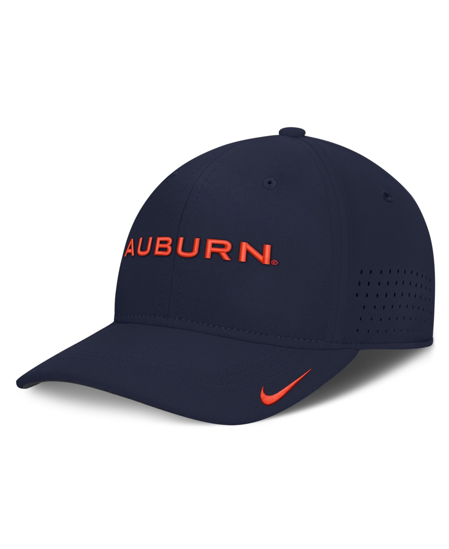 Men's Navy Auburn Tigers Gameday Aerobill Swooshflex Dri-FIT Hat