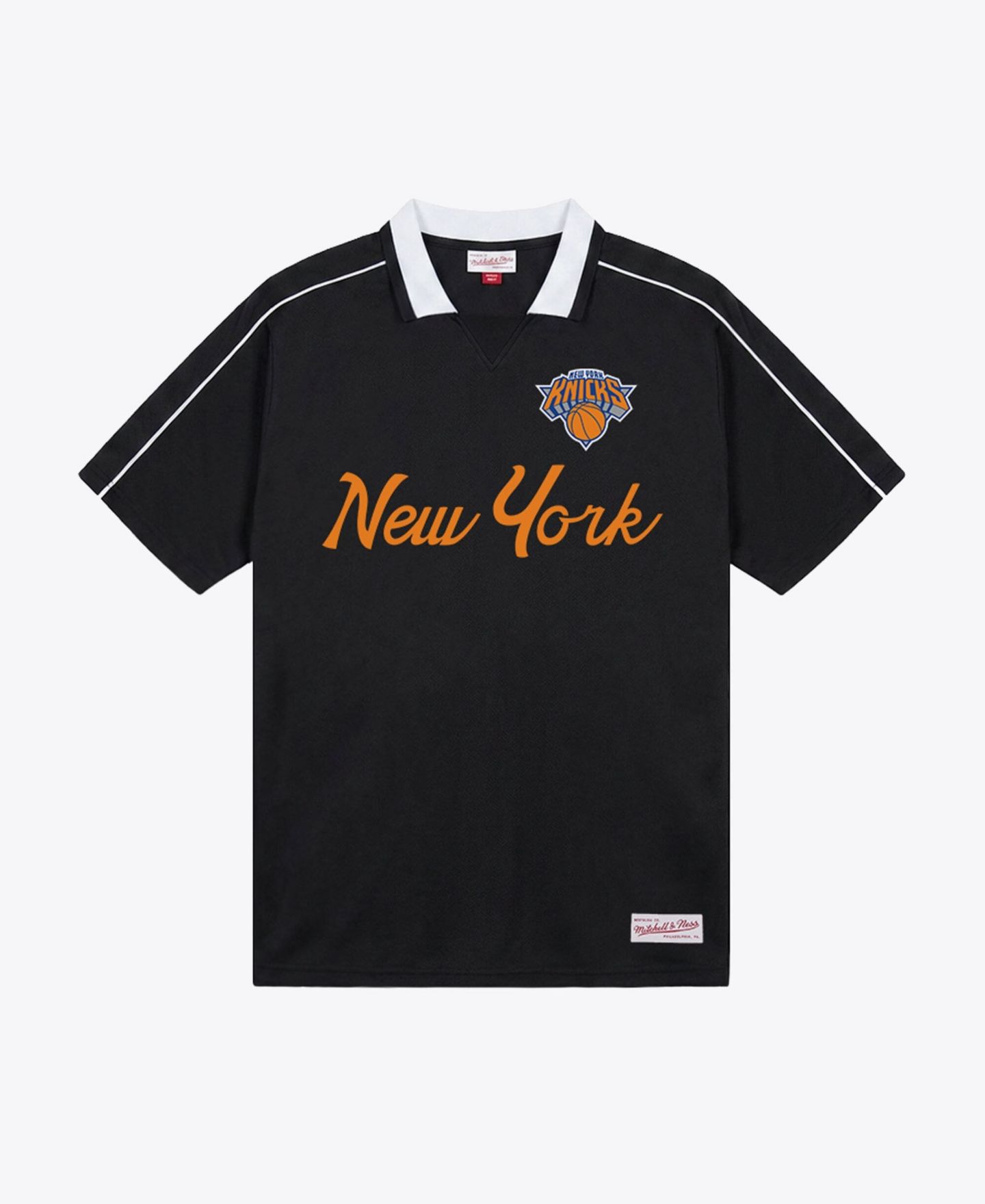 Мужской топ Mitchell & Ness Black New York Knicks Jersey — фото 1