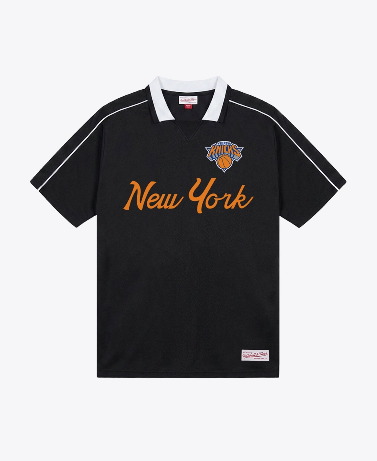 Mitchell & Ness Men's Black New York Knicks Jersey - Black