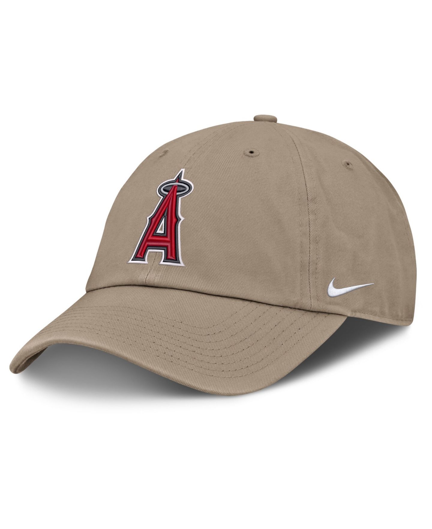 Мужская кепка Nike Khaki Los Angeles Angels Celebrating America's 250th Club Adjustable Hat — фото 3