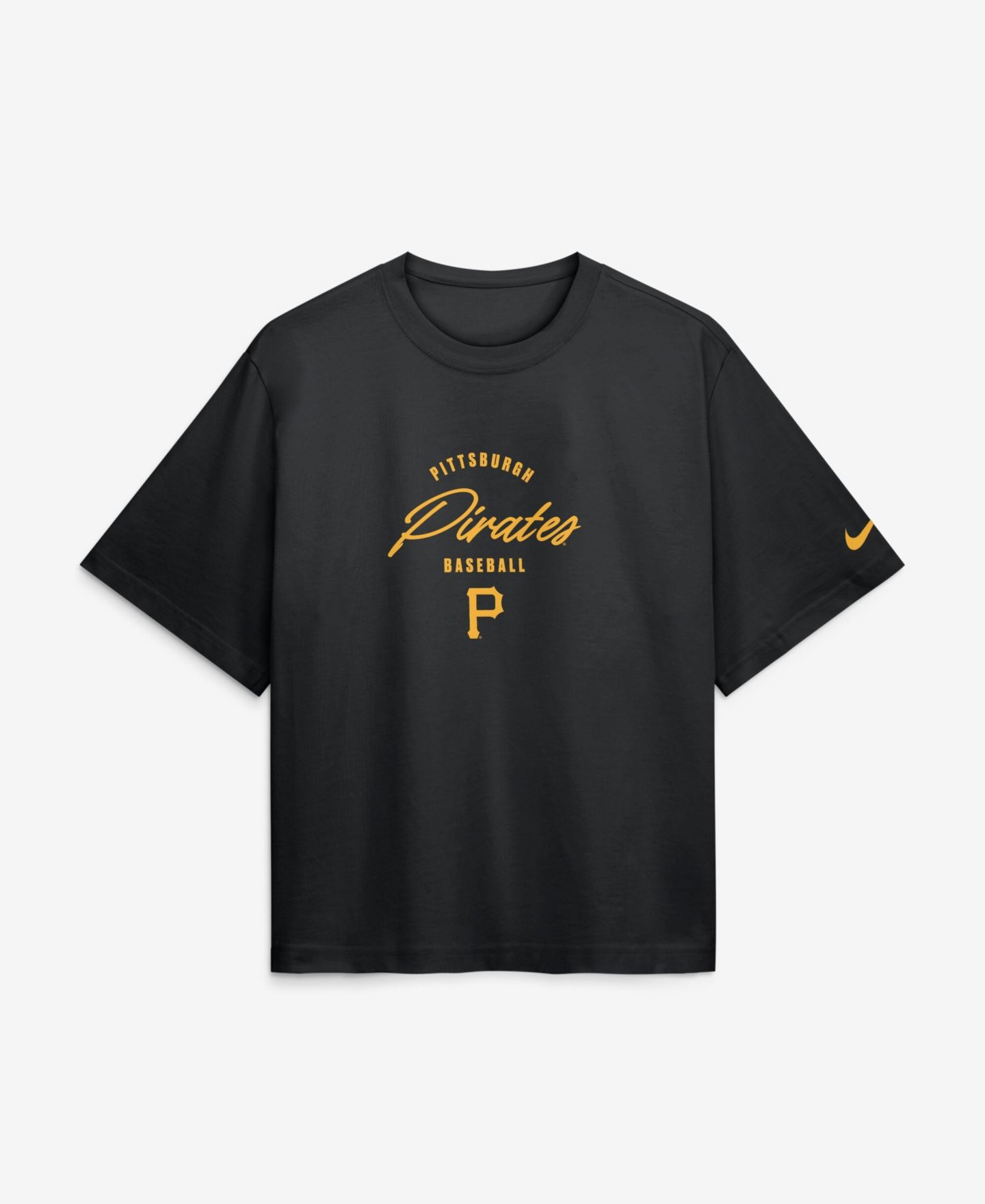 Женская футболка Nike Konnor Griffin Black Pittsburgh Pirates Premium Essentials Boxy Name & Number — фото 2