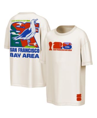Men's Natural FIFA World Cup 2026 San Francisco Bay Area Big City Poster T-Shirt