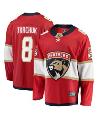 Men's Brady Tkachuk Red Florida Panthers Home Breakaway Jersey