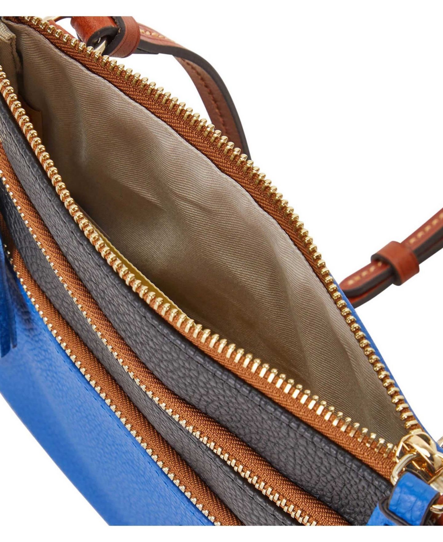 Женская сумка Dooney & Bourke New York Mets Infield Triple Zip Crossbody Purse — фото 2