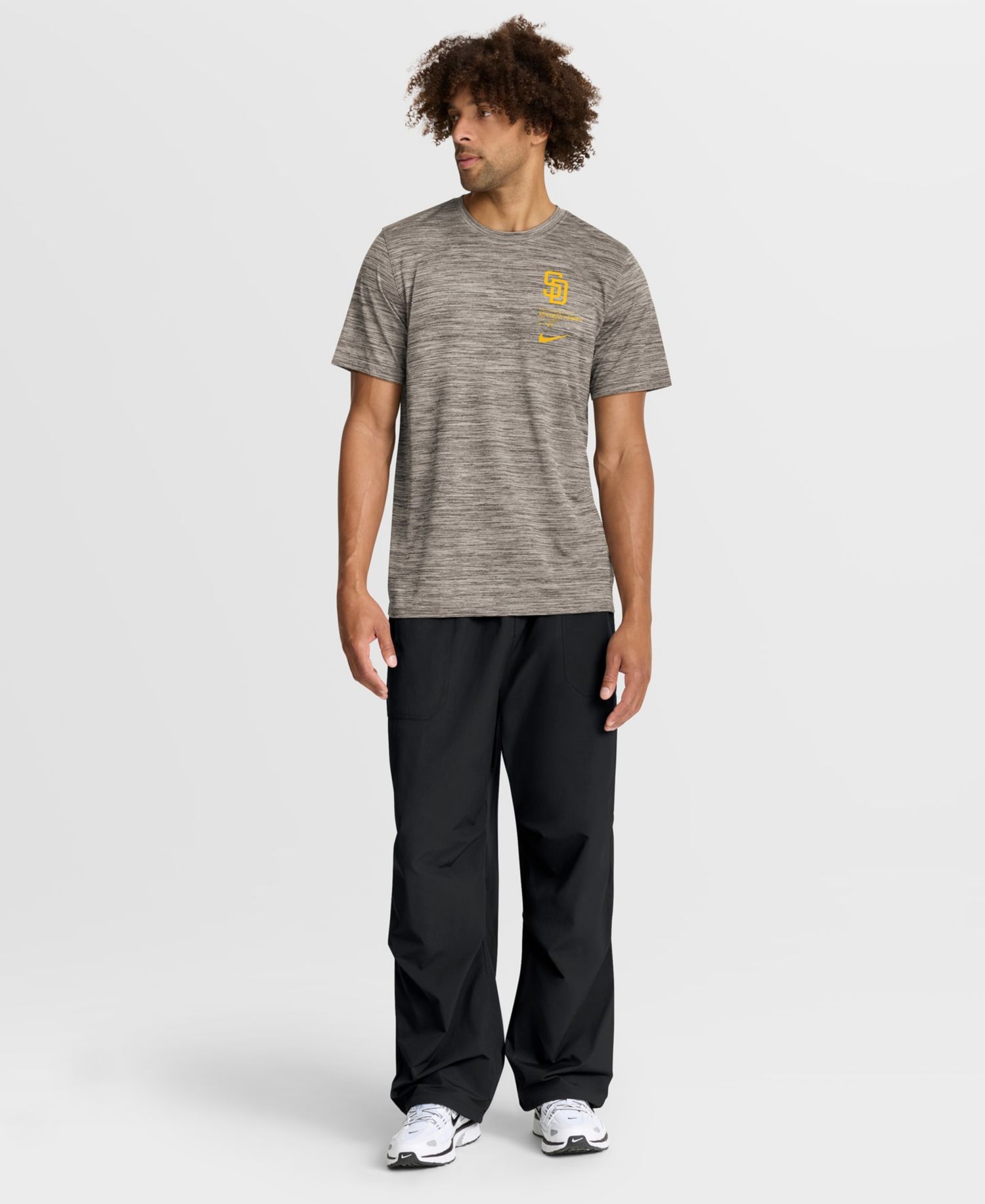 Men's Brown San Diego Padres Velocity Dri-FIT T-Shirt