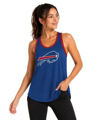 Women's Royal Buffalo Bills Tater II Racerback Tank Top