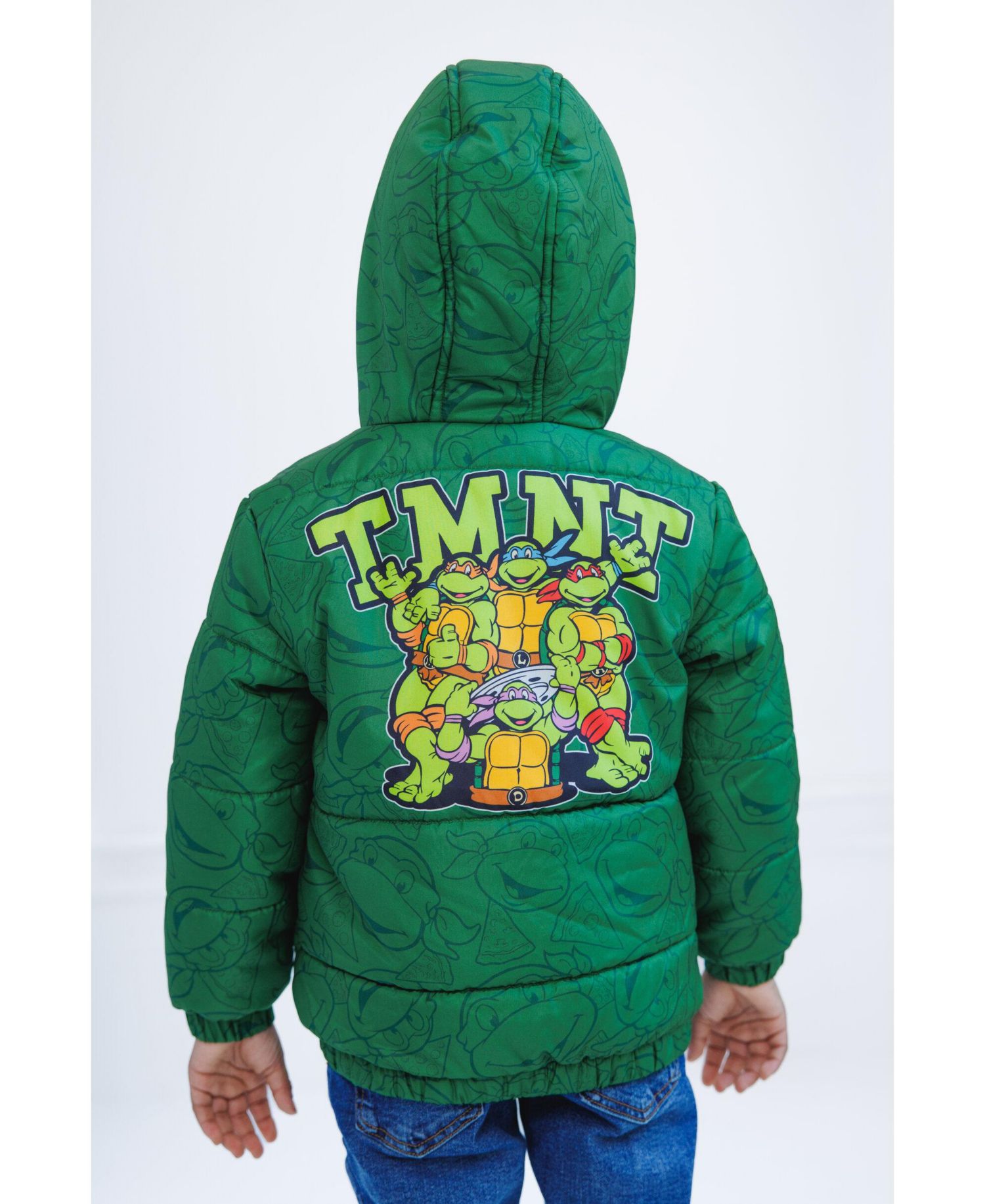 Boys' ( 5-6 10-12 ) Hooded Puffer Jacket