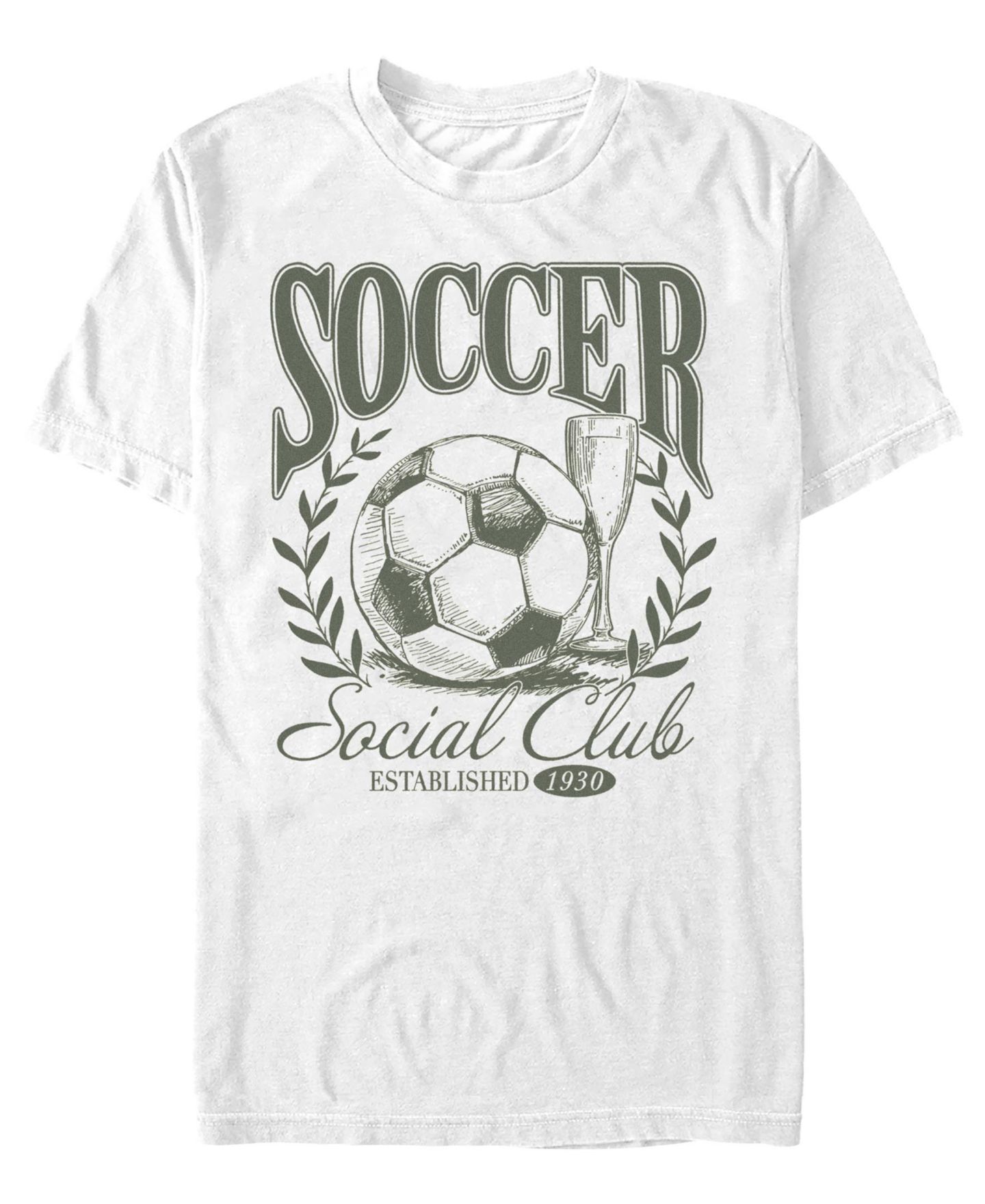 Мужская футболка Fifth Sun Soccer Social Club Graphic, цвет: Белый — фото 1