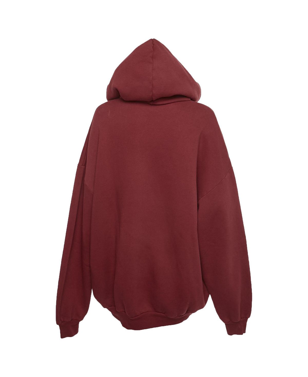Pre-Owned Balenciaga Women's Logo Print Cotton Oversized Hoodie view 2 — MAYCSS fashion products