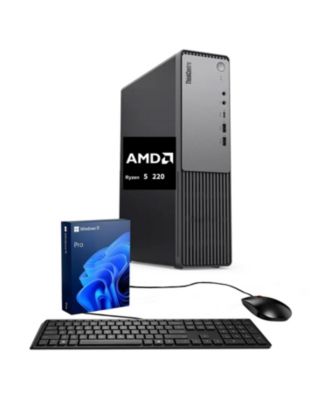 ThinkCentre neo 55s Business MFF Desktop, AMD Ryzen 5 220, AMD Radeon Graphics, 32GB DDR5, 1TB SSD, Win11 Pro