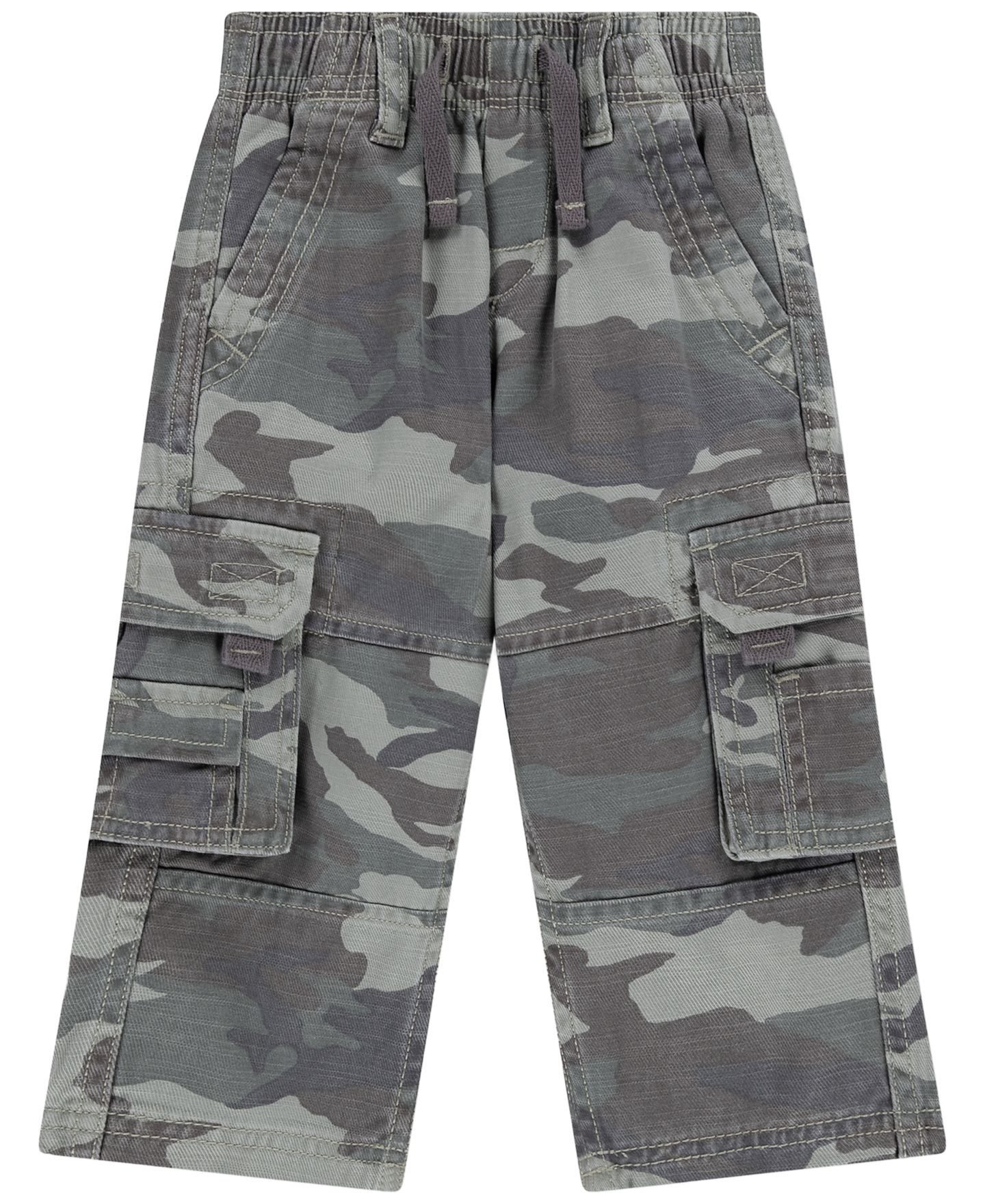 Брюки abercrombie kids Ultra Baggy Cargo Pants для мальчиков-малышей, цвет: Камуфляжный — фото 1
