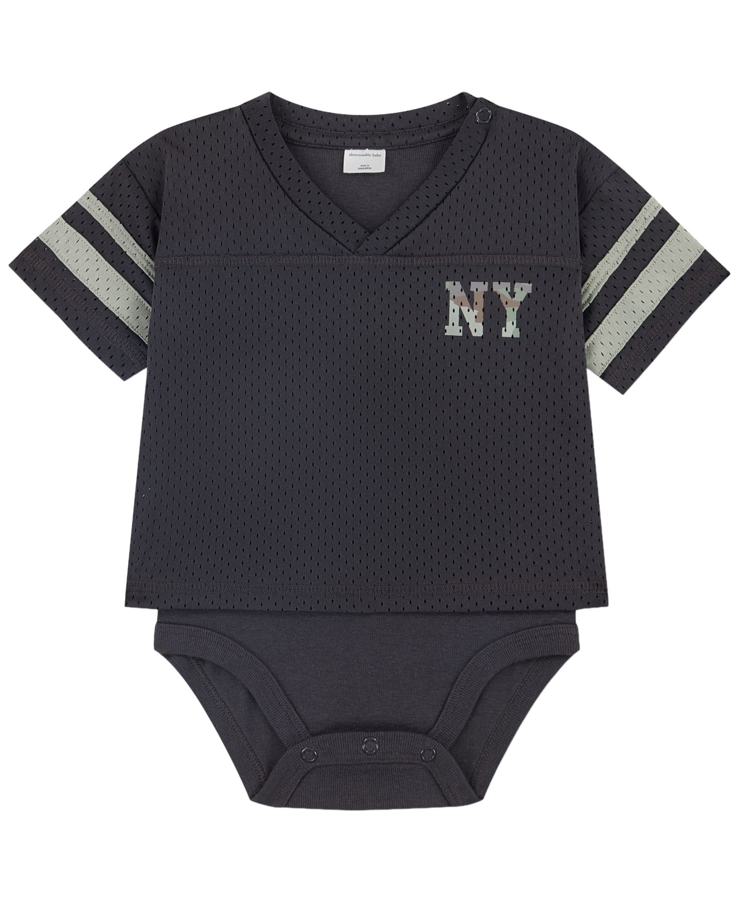 Боди Sport, короткий рукав — abercrombie kids, цвет: Призрачный — фото 1