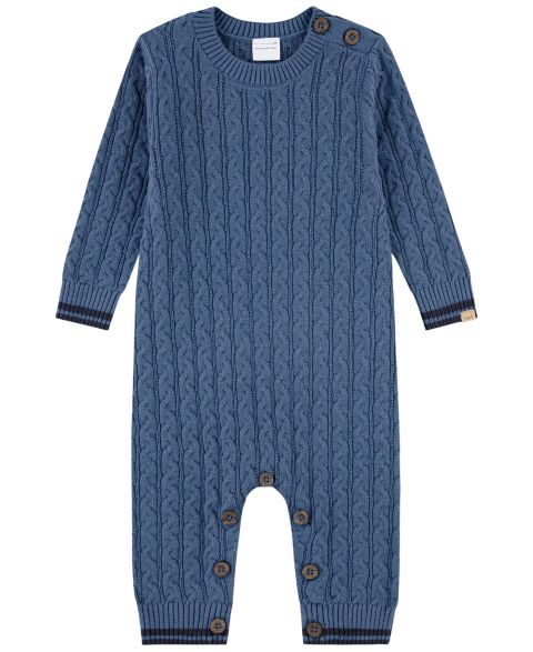 Комбинезон abercrombie kids Crewneck Sweater Coverall для мальчиков-малышей, цвет: Синий