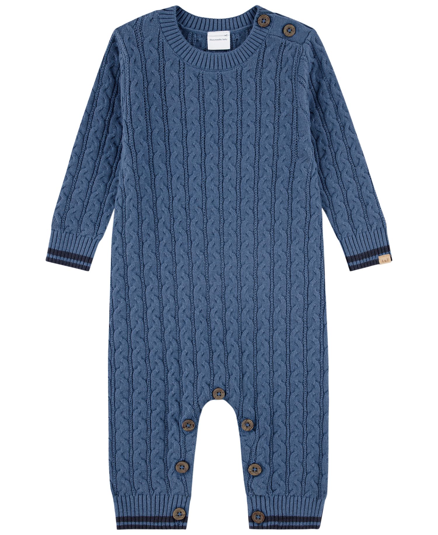 Baby Boys' Crewneck Sweater Coverall