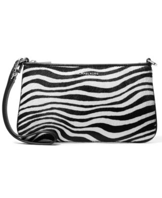 Silver-Tone Hardware Convertible Wristlet