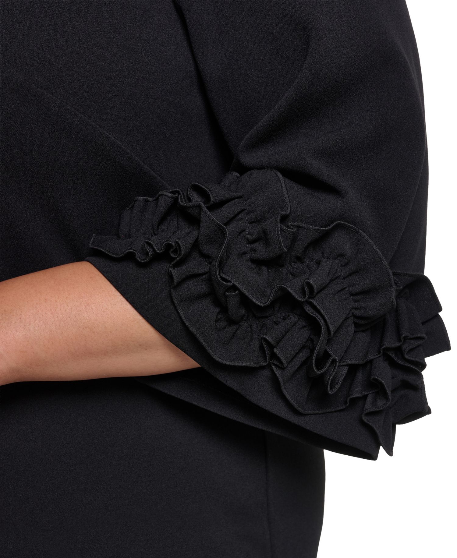 Plus Crew Neck Shift Dress