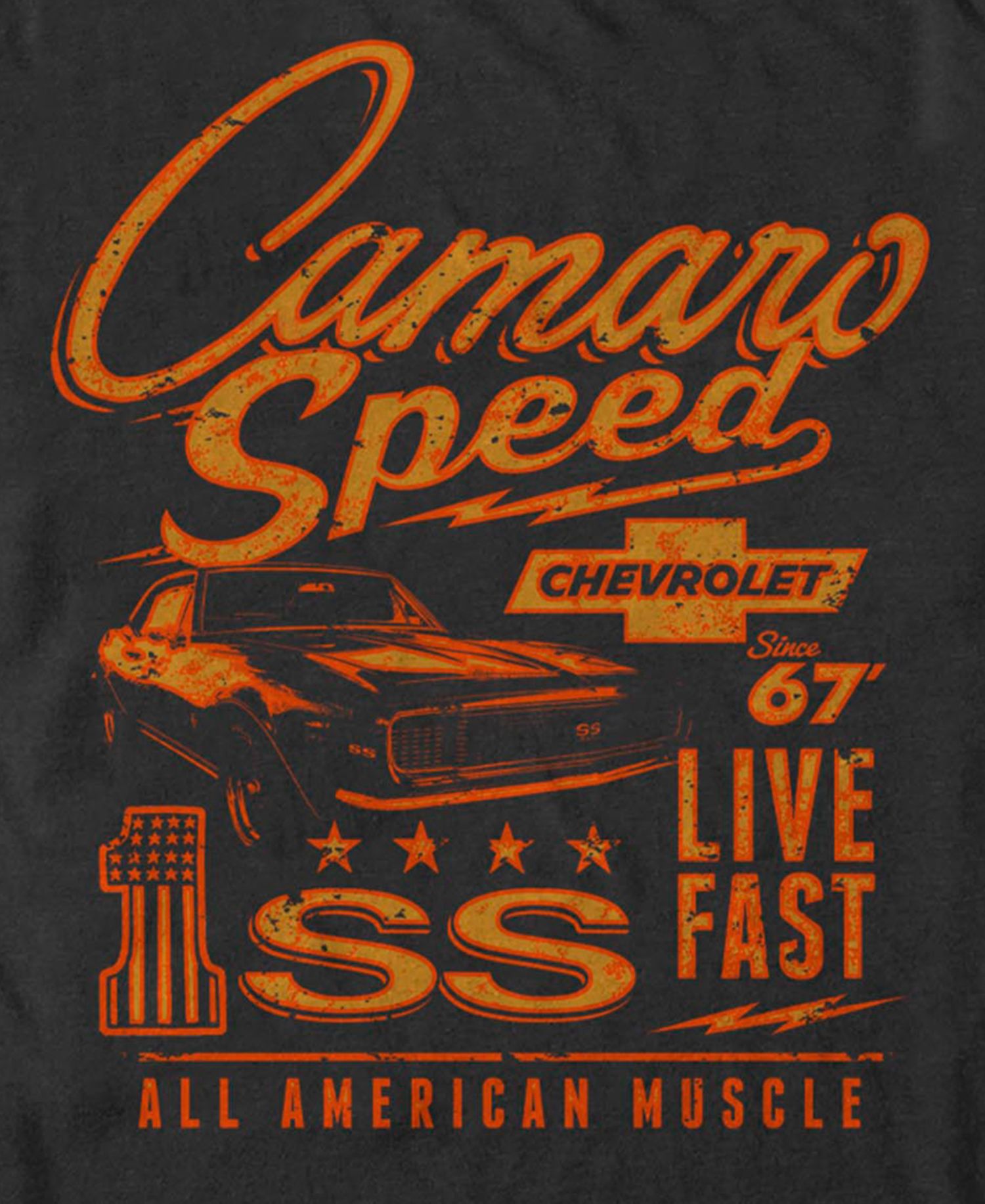 Men's General Motors License Speed T-Shirt