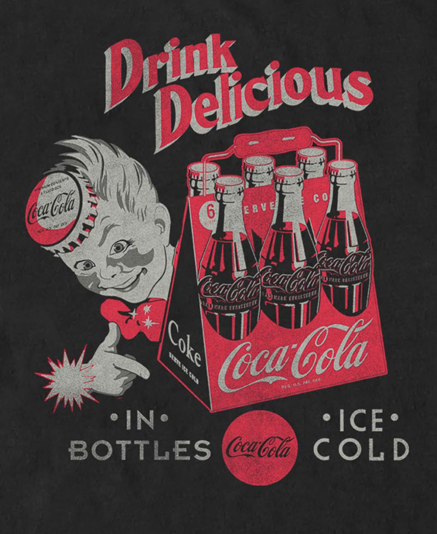 Men's Coca-Cola Six Pack T-Shirt
