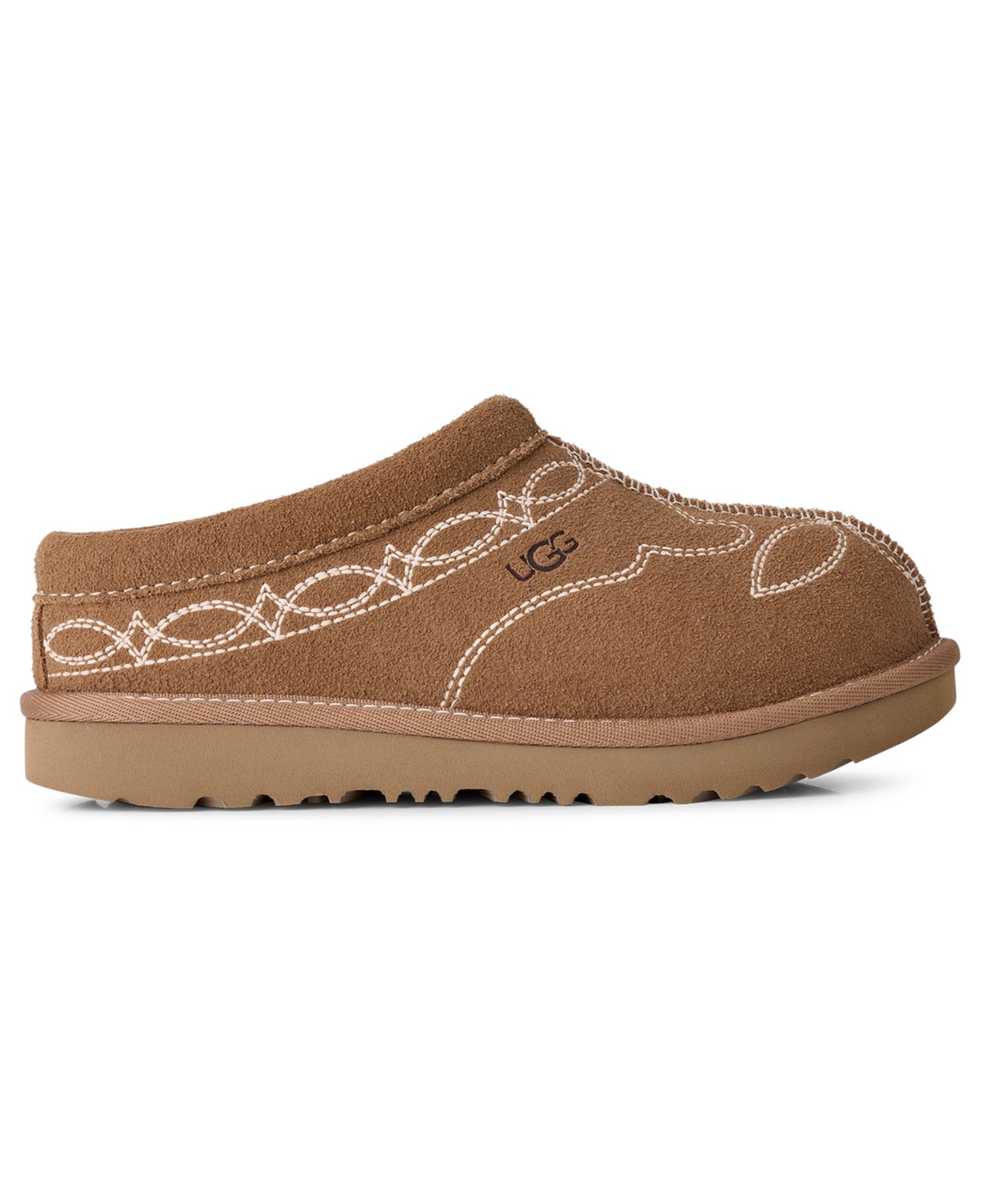 Kids Tasman II Western Clog Round Toe Slippers