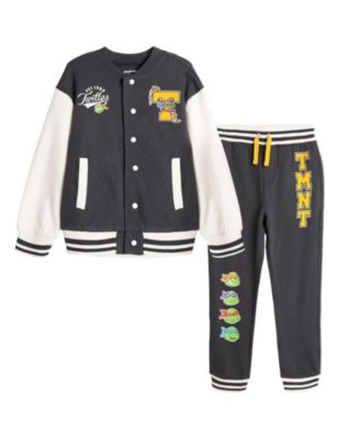 Boys' 5 - 16 Fleece Varsity Jacket and Pants Set