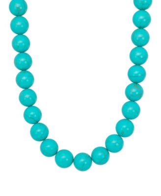 Sterling Silver-Plated Color Beaded Necklace