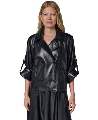Women's Roll-Sleeve Short Jacket