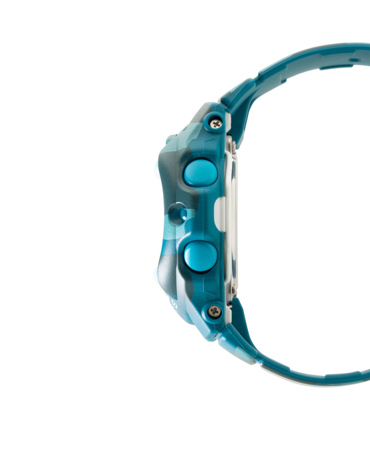Women's Baby-G Digital Blue Resin Watch 42.6mm