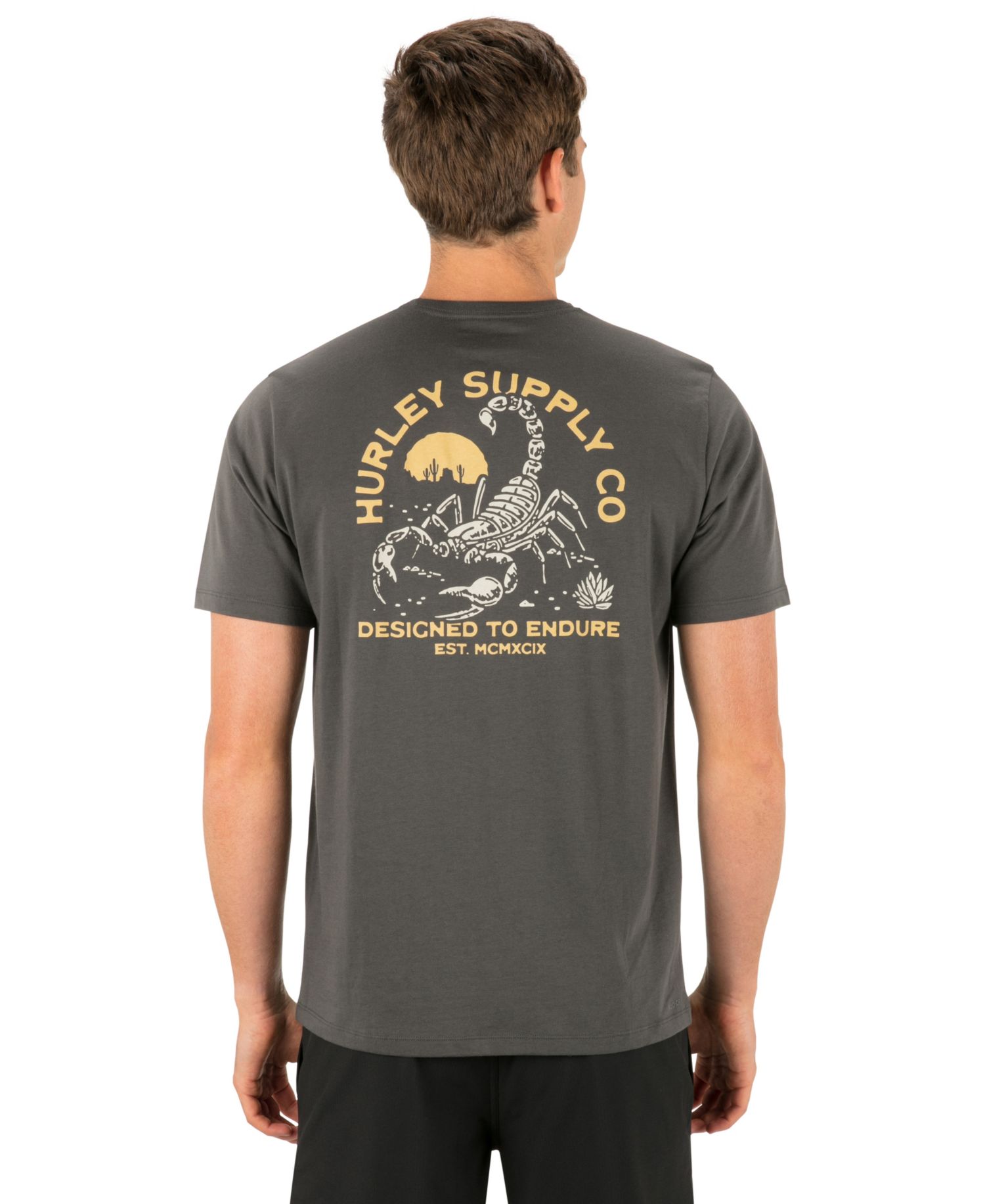 Men's Subtle Logo Artwork At The Left Chest T-Shirt