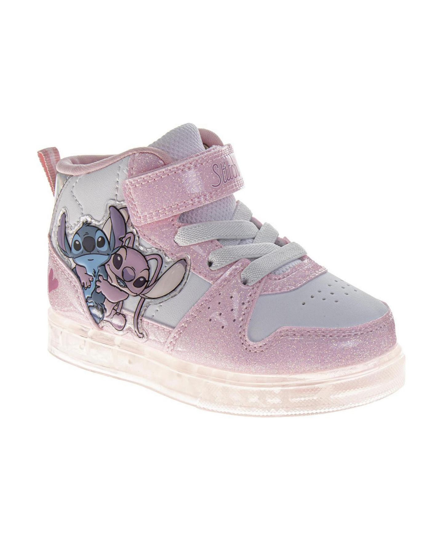 Кроссовки Disney Comfortable Casuals Sneaker для девочек, цвет: Розовый белый — фото 1