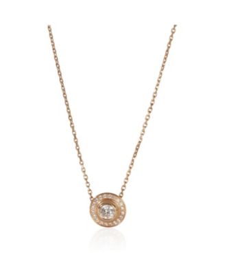Rose Gold Diamond D'amour Pendant