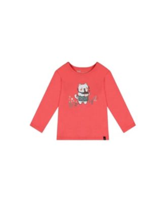 Toddler Girls (2T - 5T) Cotton Long Sleeve T-Shirt