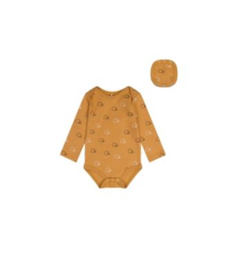 Baby Boys ( 3M to 24M ) Cotton Onesie Printed Hedgeho