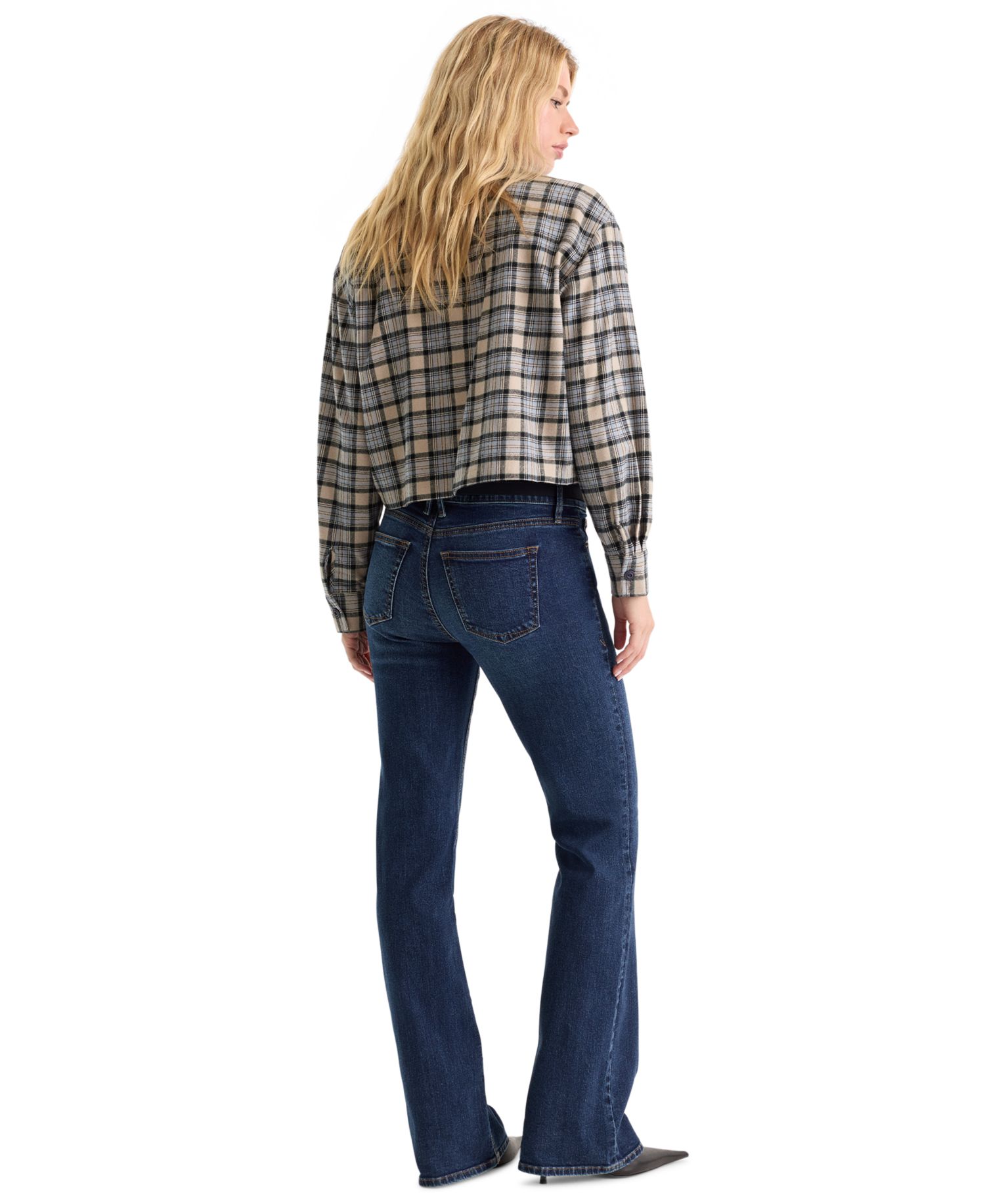 Women's Low-Rise Bootcut Stretch Jeans