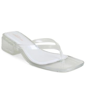 Women's Tassi Heeled Jelly Flip Flop