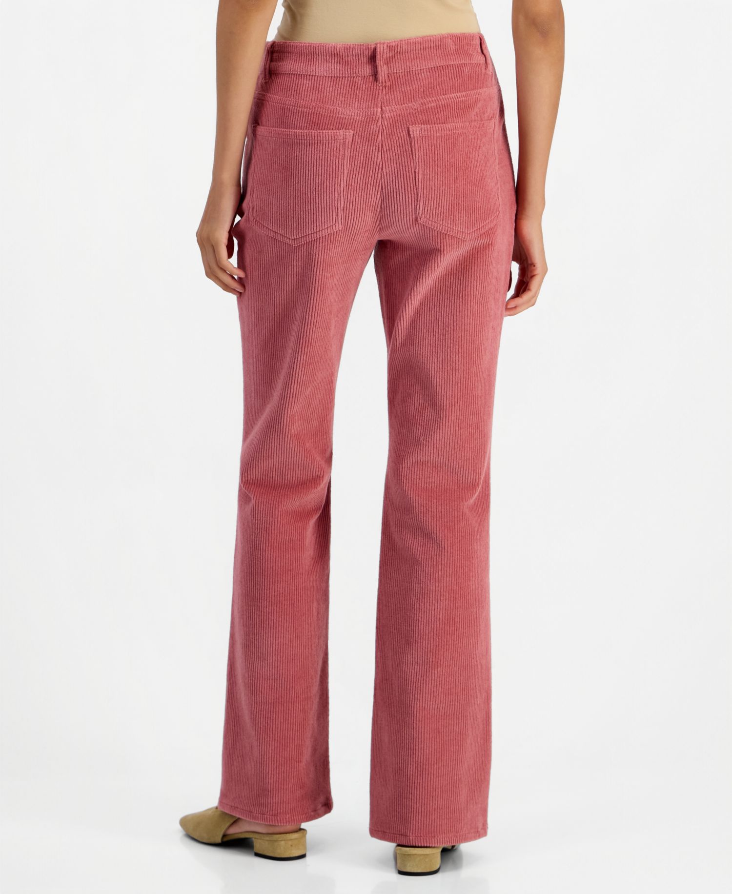 Petite Corduroy Flare Pants