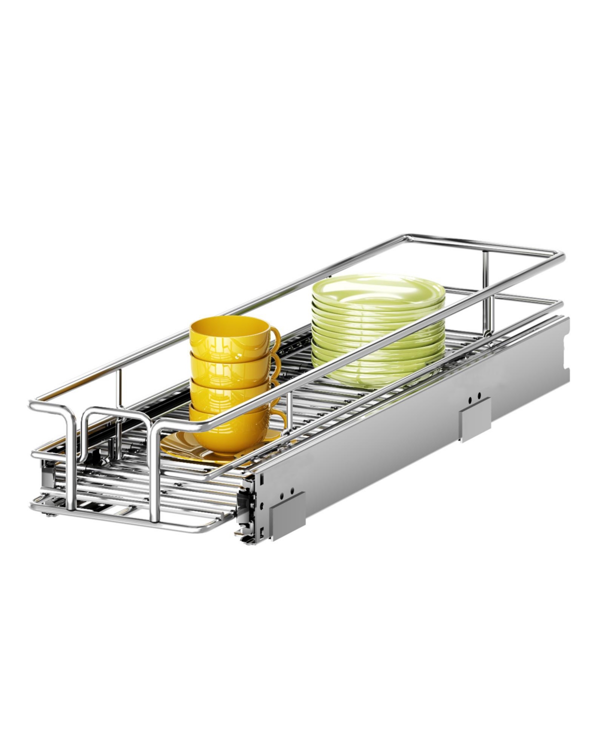 Lovmor Pull Out Cabinet Organizer and Storage Slide Shelves for Kitchen Cabinets