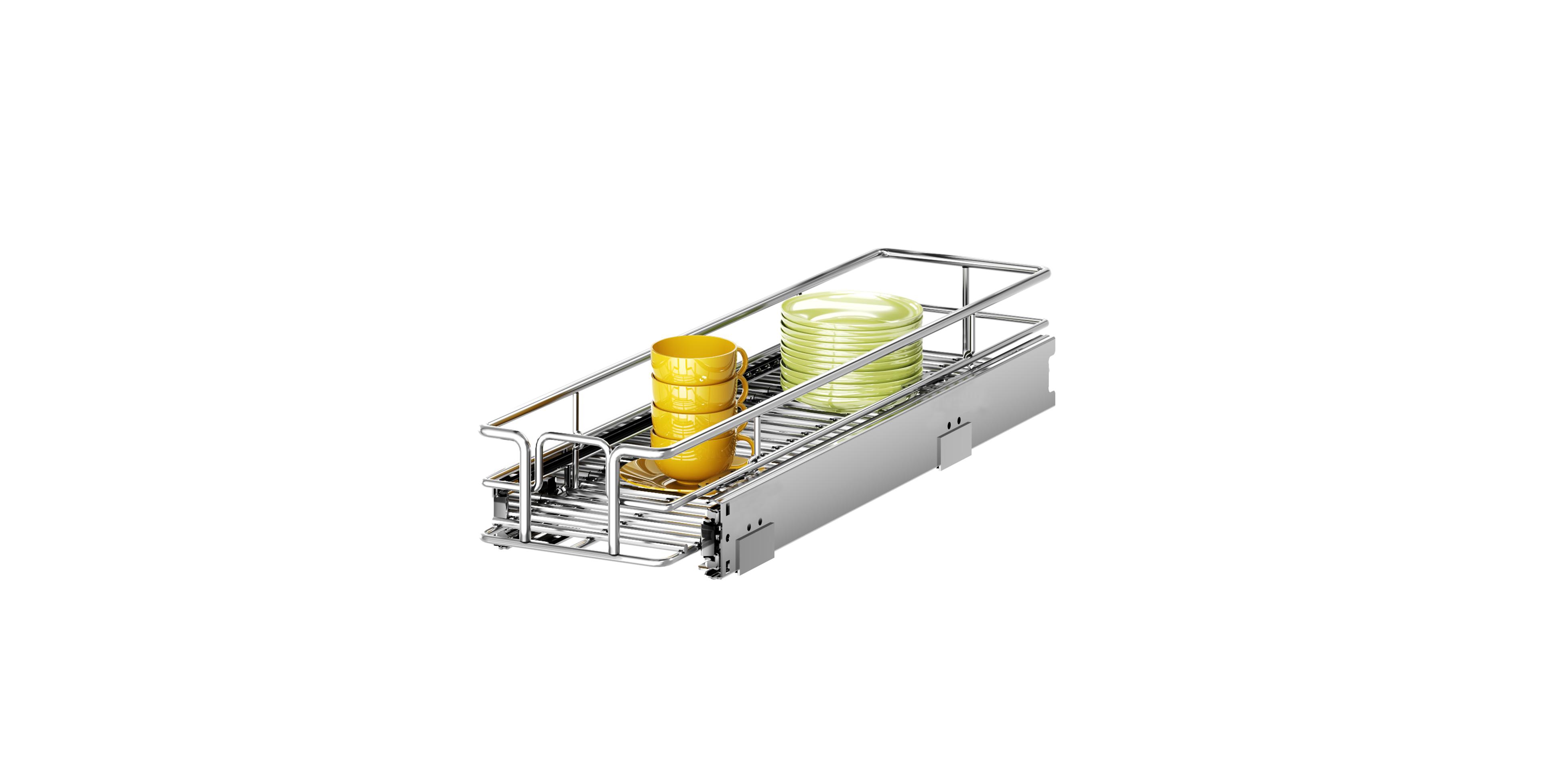 Lovmor Pull Out Cabinet Organizer and Storage Slide Shelves for Kitchen Cabinets
