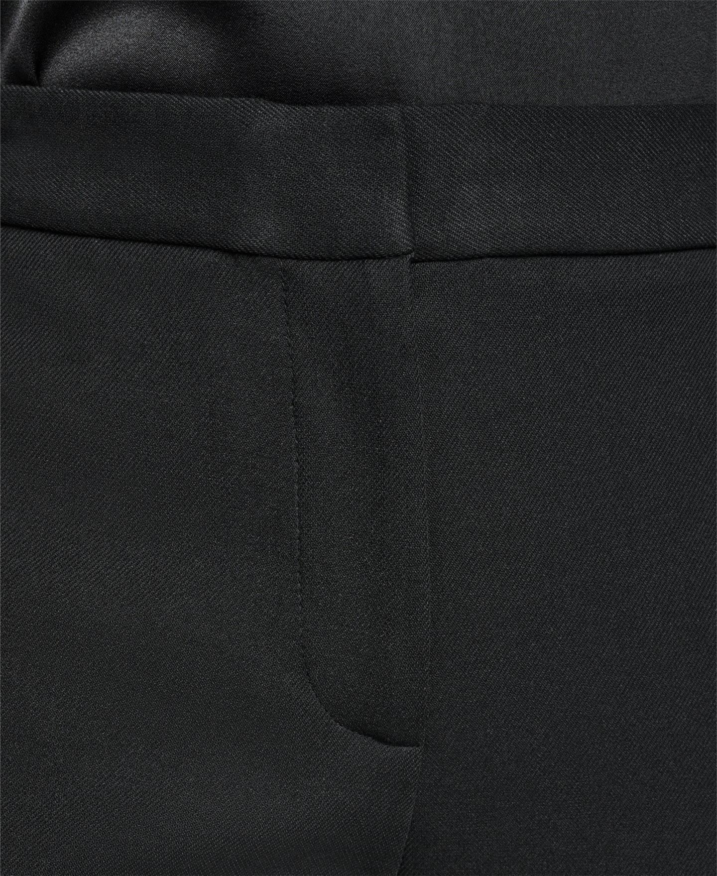 Женские брюки DKNY Low-Rise Flare Trousers, цвет: Чёрный — фото 7