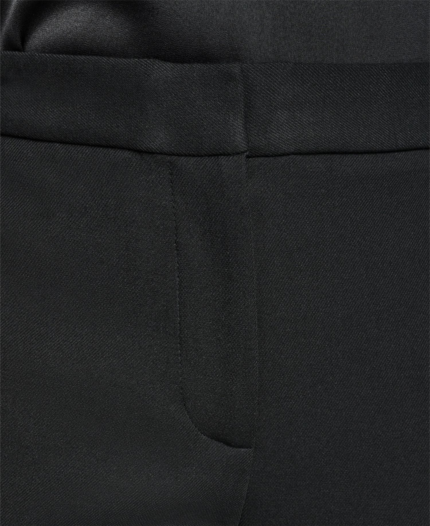 Women's Low-Rise Flare Trousers Pants