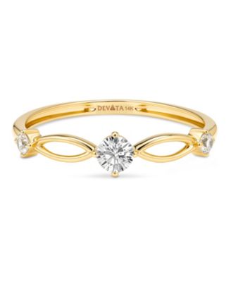 Love Knot Ring in 14K Gold