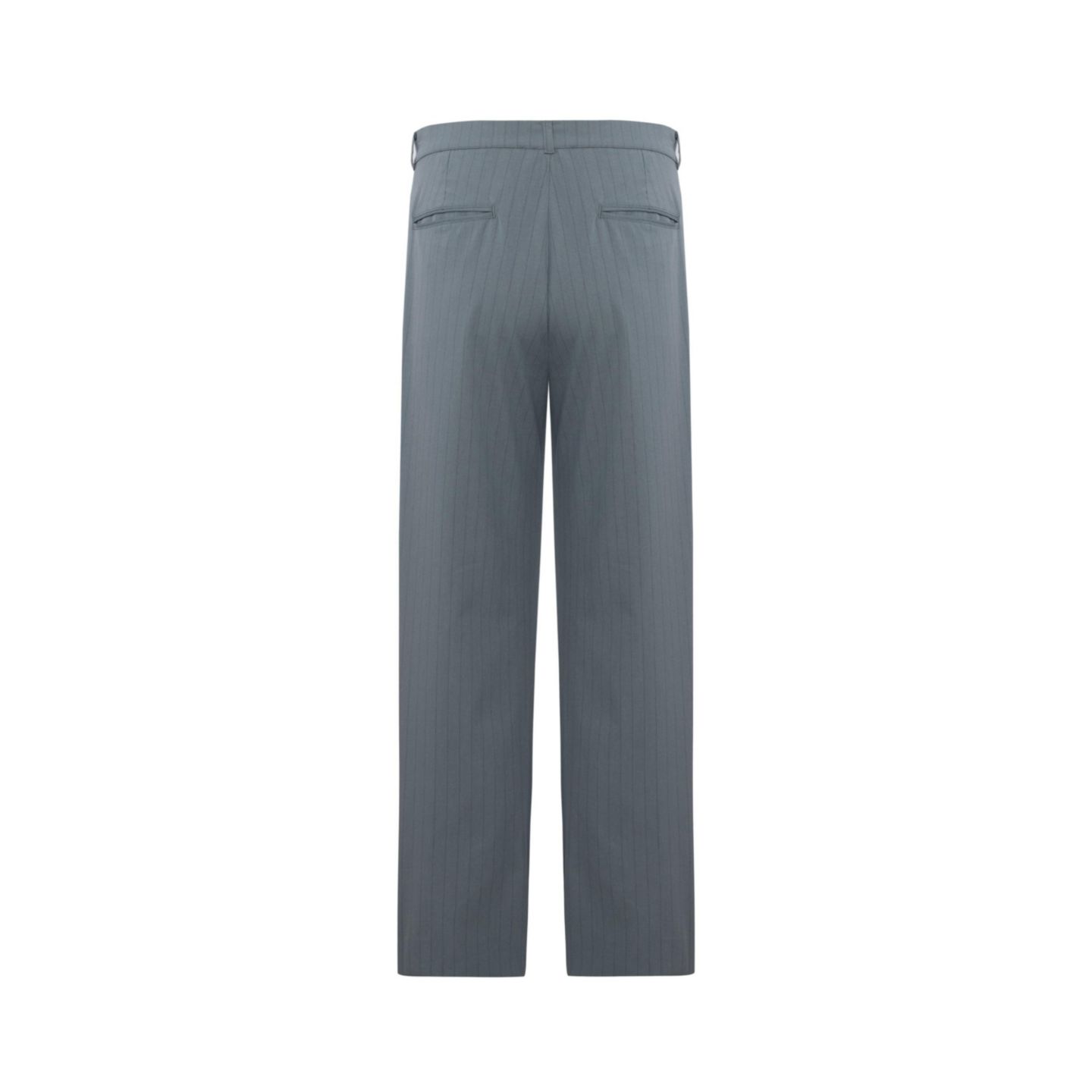 Мужской ремень PCFG Cotton Blend Striped Woven Pant With Belt, цвет: Серый — фото 3