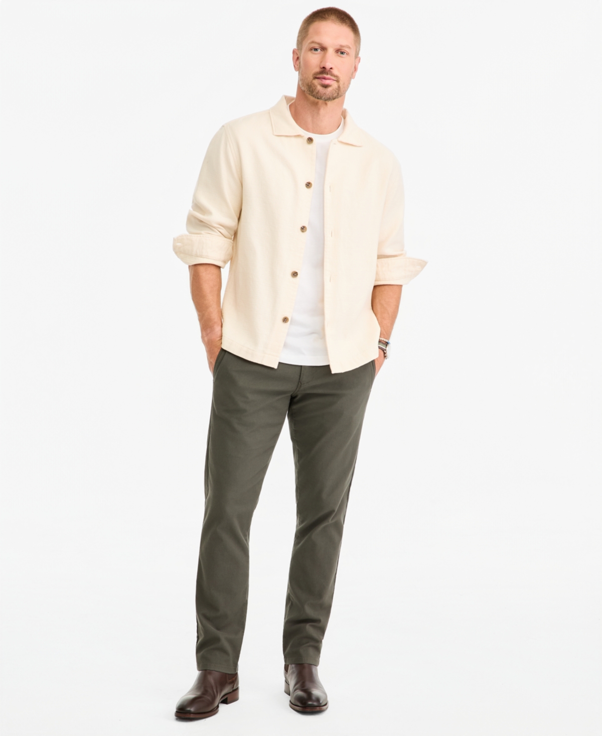 Rodd Gunn Men's Newland Pass Cotton Overshirt