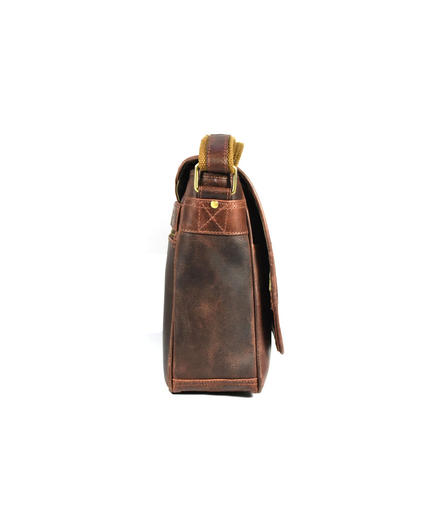 Сумка Aaron Leather Goods Leather Messenger — фото 7