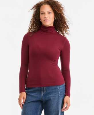 Women's Modal Long Sleeve Turtleneck