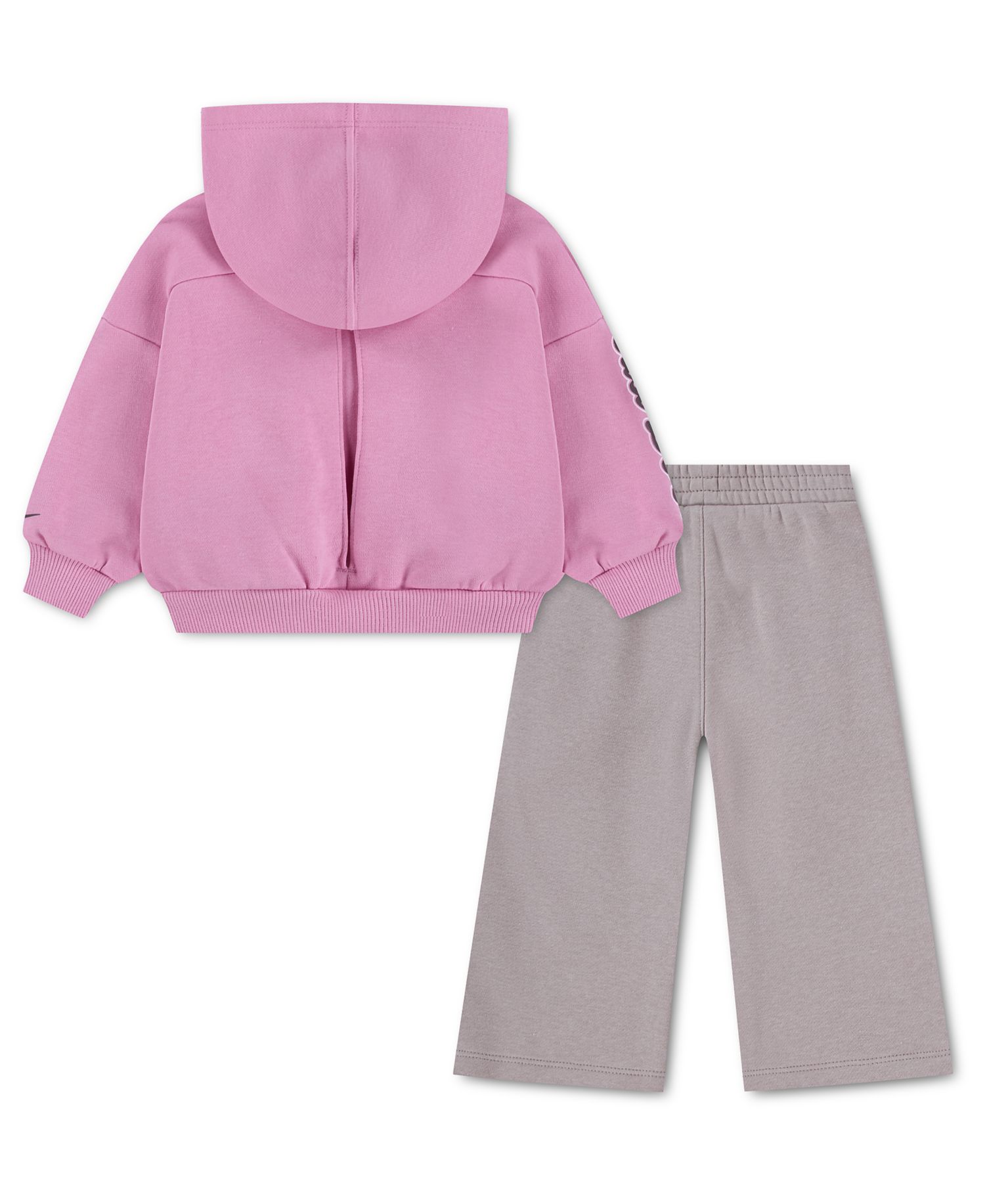 Baby Girls' Juxta-Girl Graphics Hoodie and Wide-Leg Pants, 2-Piece Set