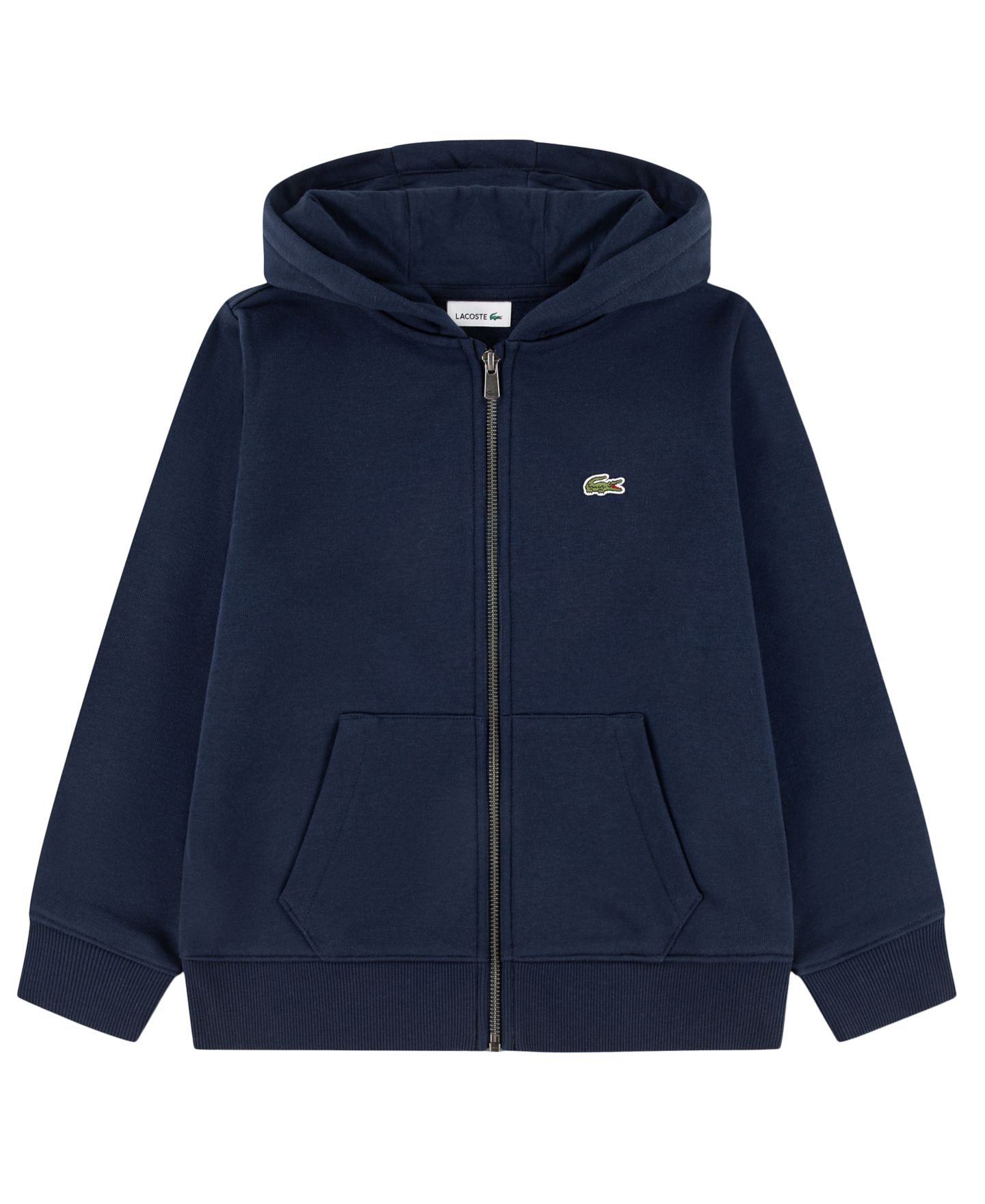Худи Lacoste Long-Sleeve Full-Zip для мальчиков, цвет: Морской — фото 1