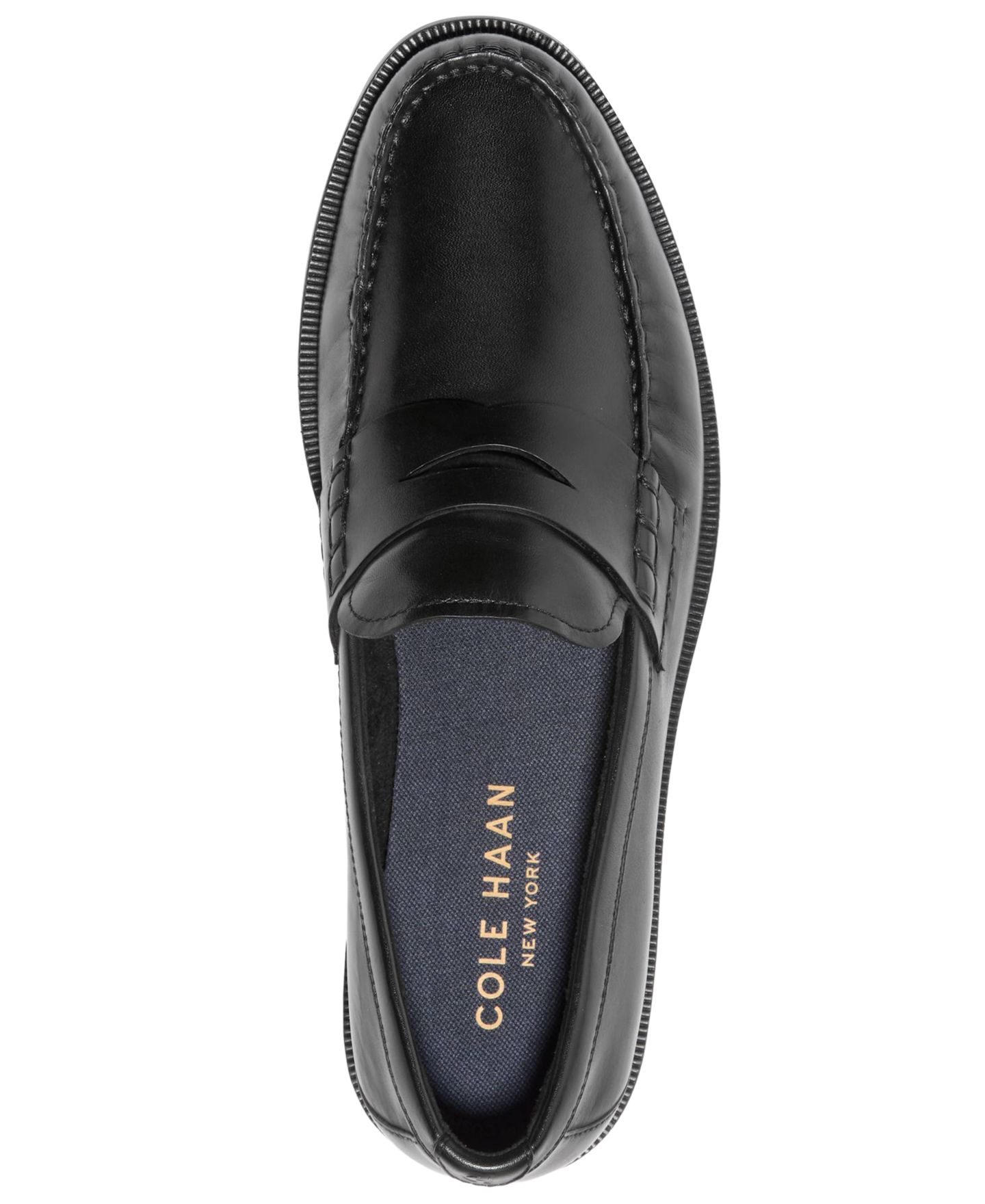 Мужские туфли Cole Haan Pinch Prep FlexCraft™ Penny, цвет: Чёрный — фото 3