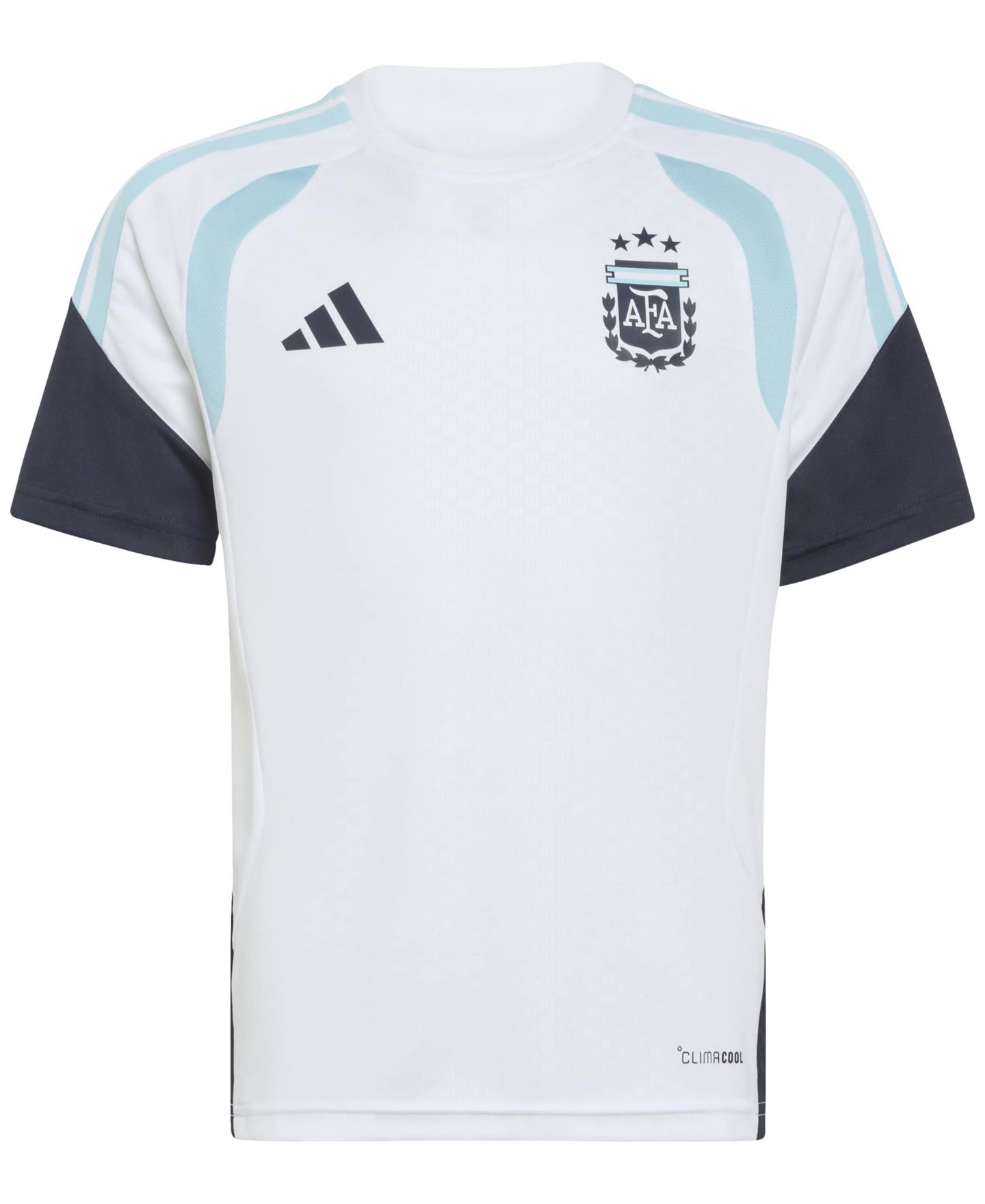 Футболка adidas Argentina 26 Tiro Short-Sleeve Training T-Shirt для мальчиков, цвет: Белый — фото 8