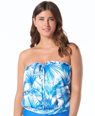 Women's Affinity Bandeau Underwire Halter-Strap Swim Top